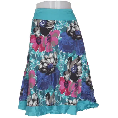 Kjol (Blå, Flerfärgad) från Monsoon Bomull, Polyester, Silke