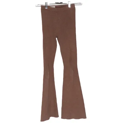 Pants (Brown) from Zara Kids Acrylic, Polyamide, Polyester