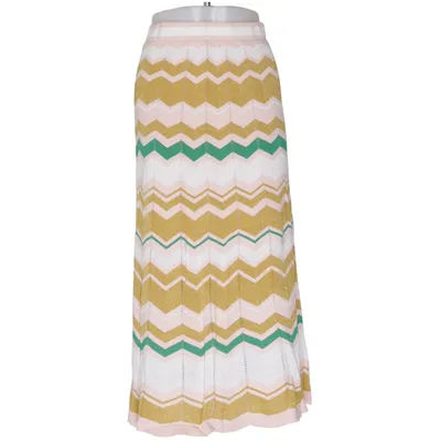 Långkjol (Vit, Grön, Rosa, Flerfärgad) från Lili Sidonio x Molly Bracken Metallfiber, Polyester, Viskos