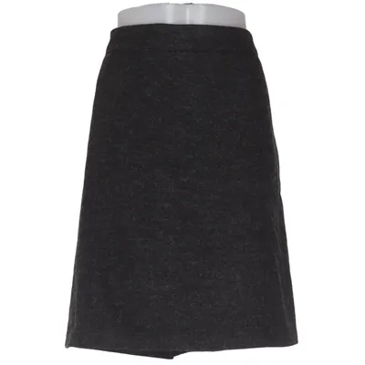 Skirt (Gray) from Montego Polyester, Wool