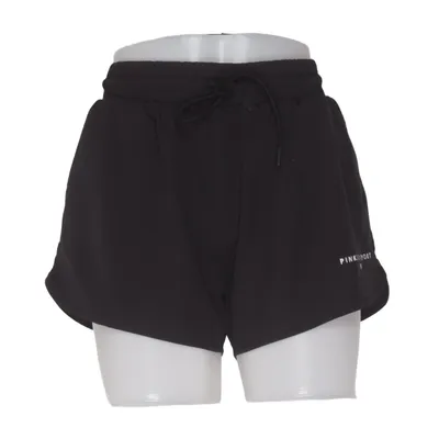 Træningsshorts (Sort) fra Pink Soda Sport Elastan, Genanvendt polyester