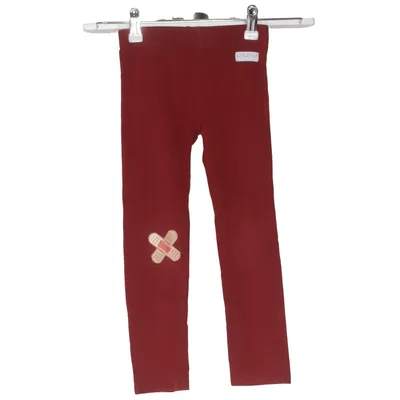 Leggings (Rood) van Babauba Katoen, Elastaan