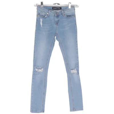 Jeans (Blå) fra Denim Rebel Bomuld, Elastan