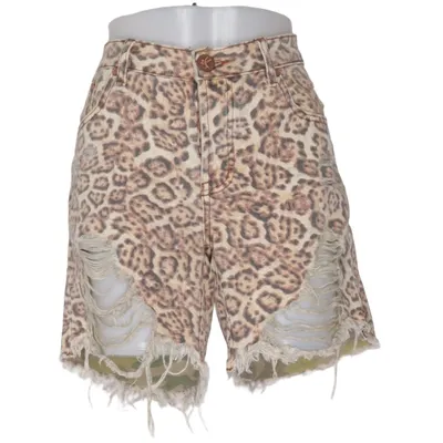 Short en jean (Beige, Vert, Marron) de Oneteaspoon Coton