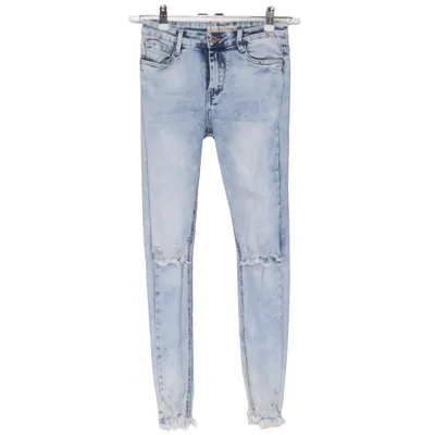 Jeans (Blå) från Queen Hearts Bomull, Elastan, Polyester