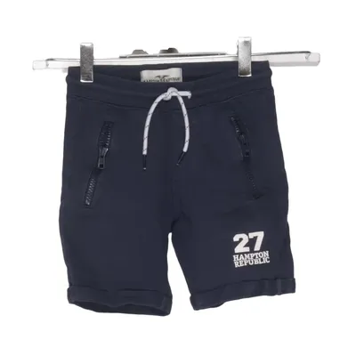 Short de jogging (Bleu) de Hampton Republic Coton