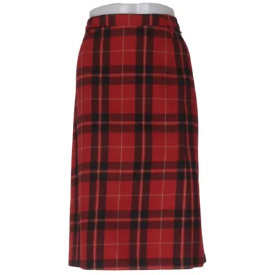 Skirt (Red, Black) from Rabalder Nylon, Polyester, Wool