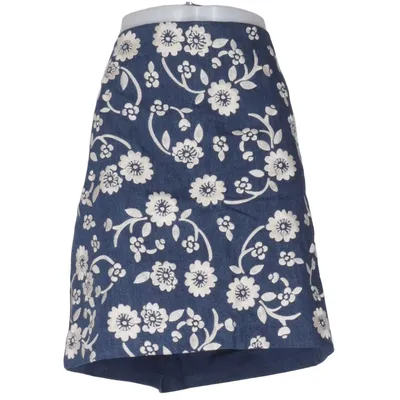 Skirt (Blue, White, Multicolored) from Boden Cotton, Polyester