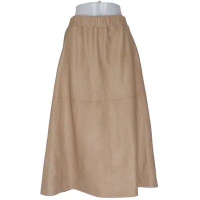 Jupe (Beige) de Benedikte Utzon Cuir, Polyester