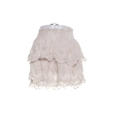 Skirt (Beige) from SixtyDays Elastane, Silk, Viscose