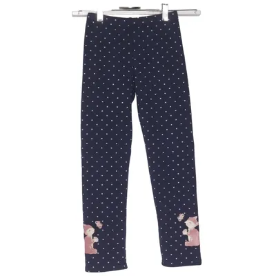 Legging (Bleu) de Topolino Coton, Élasthane, Polyester