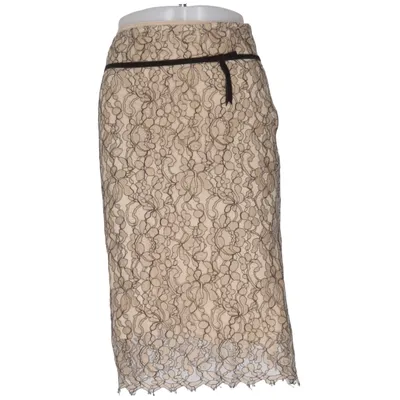 Rok (Beige, Zwart) van Schumacher Elastaan, Polyester