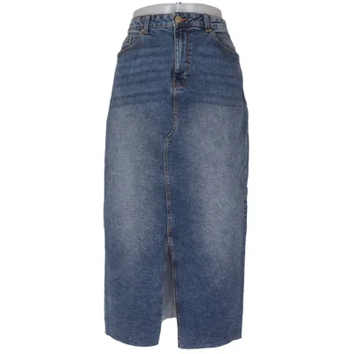 Jupe en jean (Bleu) de Pieces Élasthane, Coton recyclé