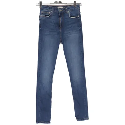 Jeans (Blue) from Zara Woman Premium Collection Cotton, Elastane, Polyester