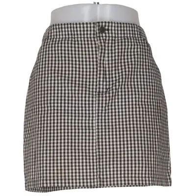 Jupe (Noir, Blanc) de Hollister Coton, Élasthane