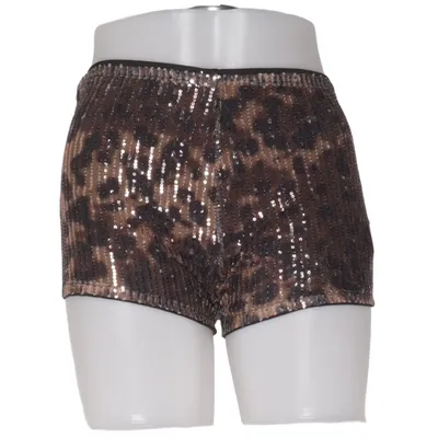 Shorts (Brun, Svart) från Romwe Elastan, Polyester