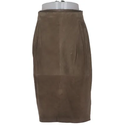 Leather skirt (Brown) from Pentik Polyester