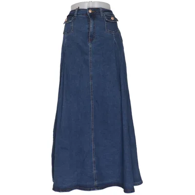 Jeanskjol (Blå) från Denim Life Bomull, Elastan, Polyester