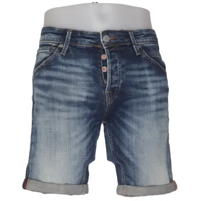 Jeansshorts (Blå) fra Jack & Jones Jeans Intelligence Bomuld, Elastan