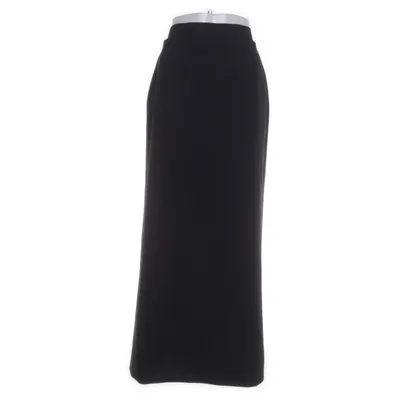 Maxi rok (Zwart) van St Emile Elastaan, Viscose, Wol