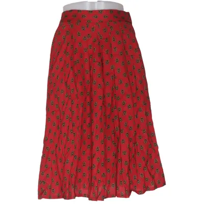 Skirt (Red, Black, Gold) from Leslie Fay Viscose