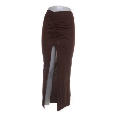 Maxi skirt (Brown) from Zara Elastane, Polyamide