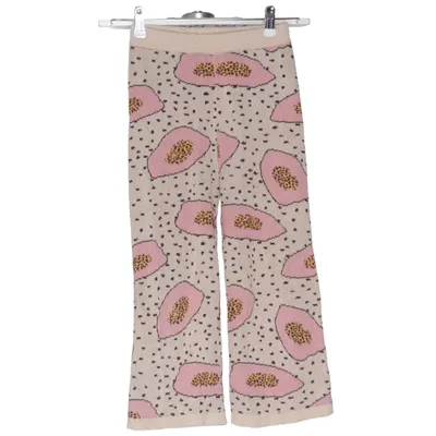 Palazzo broek (Beige, Roze, Meerkleurig) van Mixed Grill Katoen