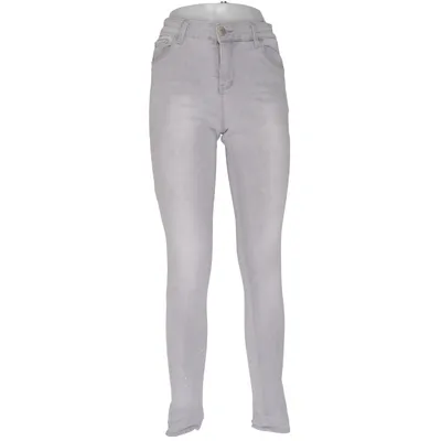 Jeans (Grå) fra Miss RJ Bomuld, Elastan, Polyester