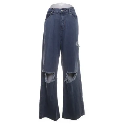 Spijkerbroek (Blauw) van PrettyLittleThing Katoen