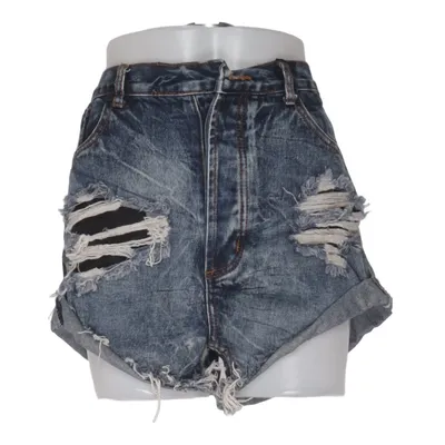 Denim shorts (Blue) from One Teaspoon Cotton