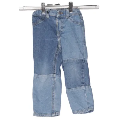 Jeans (Blå, Flerfärgad) från Lindex Bomull, Elastan