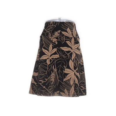 Rok (Zwart, Beige) van Zilch Elastaan, Organisch katoen, Viscose