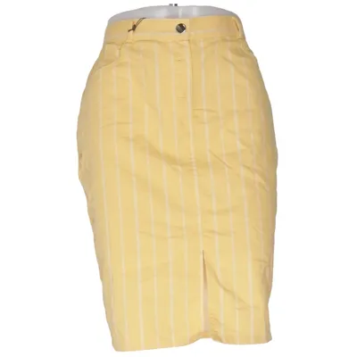 Kjol (Gul) från Stig P Bomull, Elastan, Polyester