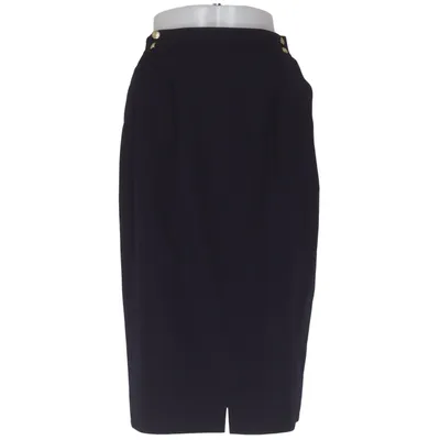 Skirt (Blue) from TH. Braun Polyester, Wool