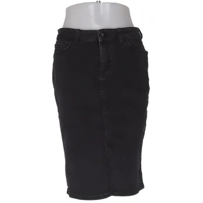 Jeanskjol (Svart) från Mango Denim Bomull, Elastan