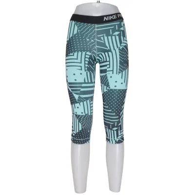 Träningstights (Turkos, Svart, Vit, Flerfärgad) från Nike Pro Elastan, Polyester