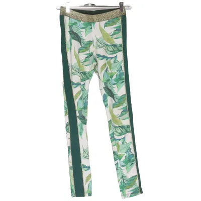 Leggings (Wit, Groen, Meerkleurig) van Michelle Morin x H&M Polyester, Elastaan