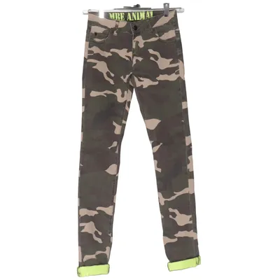 Jeans (Grøn, Beige, Gul) fra Animal