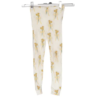 Leggings (White, Yellow, Multicolored) from Mini Rodini Cotton