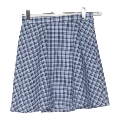 Skirt (Blue, White) from H&M Elastane, Polyester