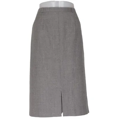 Kokerrok (Grijs) van Jobis Kasjmier, Viscose, Wol
