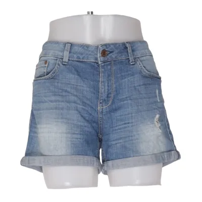 Denim shorts (Blauw) van Denim by Lindex Katoen, Elastaan