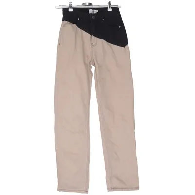 Jeans (Beige, Sort) fra Mathilde Gøhler x NA-KD Bomuld