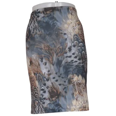 Skirt (Brown, Gray, Multicolored) from Hennes