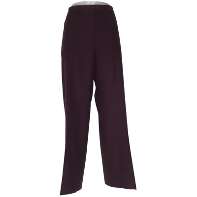 Stoffhose (Lila) von MaxMara Angora, Cupro, Elasthan, Wolle
