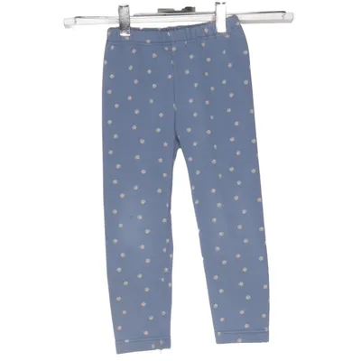 Leggings (Blue) from Uniqlo Baby Cotton, Elastane, Polyester