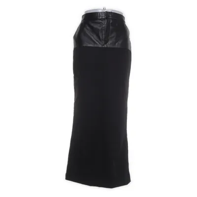 Leren rok (Zwart) van H&M Studio Viscose, Leer, Elastaan