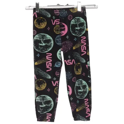 Træningsbukser (Sort, Flerfarvet) fra Nasa Elastan, Polyester