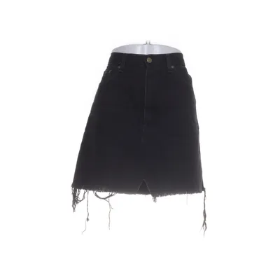 Denim skirt (Black) from Eddie Bauer Cotton