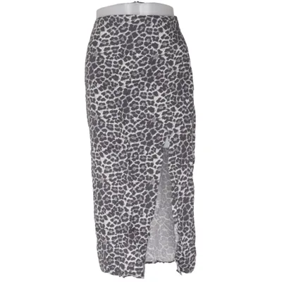 Rok (Zwart, Wit) van Donna Romina x NA-KD Viscose